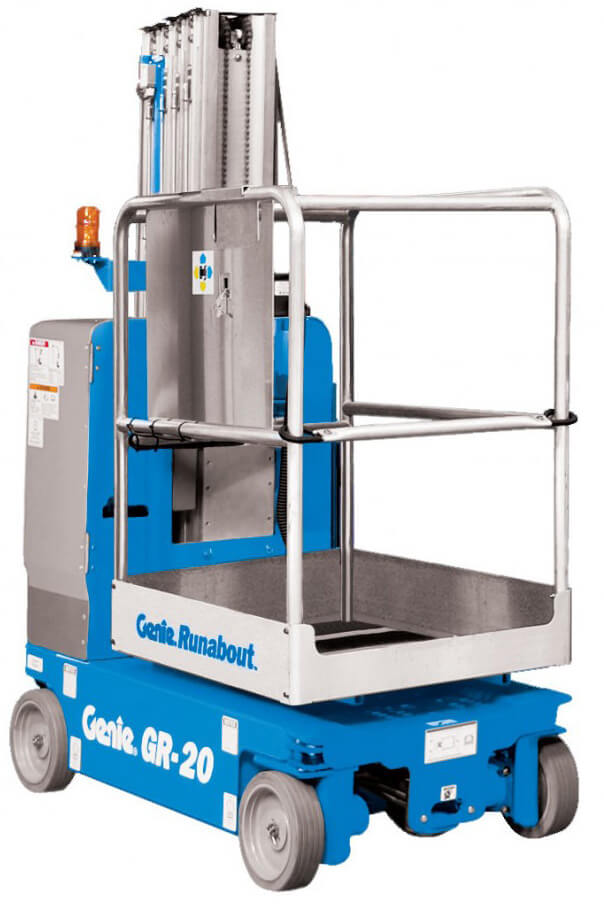 20FT Electric Man Lift Hire Genie GR-20