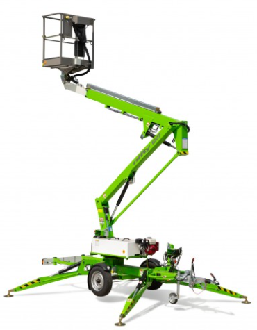 34FT Trailer Mounted Knuckle Boom Hire Nifty