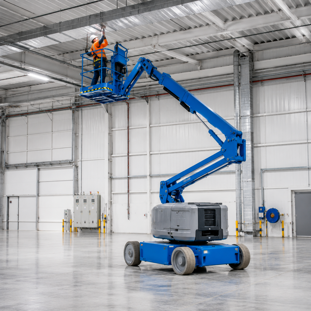 Electric boom lift